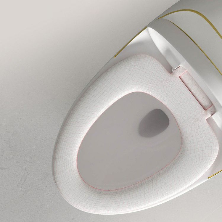 Contemporary 1 Piece Flush Toilet Floor Mounted Urine Toilet for Bathroom Clearhalo 'Bathroom Remodel & Bathroom Fixtures' 'Home Improvement' 'home_improvement' 'home_improvement_toilets' 'Toilets & Bidets' 'Toilets' 1200x1200_35e24c31-6636-455b-86c9-a46b6d956124