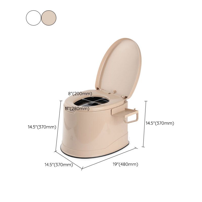 Contemporary Plastic Toilet Floor Mounted Toilet Bowl with Slow Close Seat for Washroom Clearhalo 'Bathroom Remodel & Bathroom Fixtures' 'Home Improvement' 'home_improvement' 'home_improvement_toilets' 'Toilets & Bidets' 'Toilets' 1200x1200_36170161-3a0e-47e8-9488-8ff292085fbc