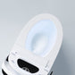 Ceramic White Floor Standing Bidet,18.11" High Elongated Bidet Clearhalo 'Bathroom Remodel & Bathroom Fixtures' 'Bidets' 'Home Improvement' 'home_improvement' 'home_improvement_bidets' 'Toilets & Bidets' 1200x1200_36234070-df65-44bc-b252-6fe28a55d16d