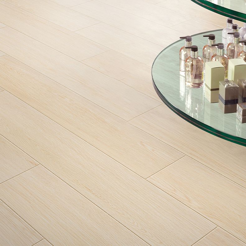 Rectangular Ceramic Matte Straight Edge Singular Tile Wooden Look ...