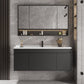 Wall Mount Bathroom Vanity Modern Ceramic Gray Rectangular Single Vanity Set Clearhalo 'Bathroom Remodel & Bathroom Fixtures' 'Bathroom Vanities' 'bathroom_vanities' 'Home Improvement' 'home_improvement' 'home_improvement_bathroom_vanities' 1200x1200_36604773-a635-4df4-a9b4-587b68ea388c