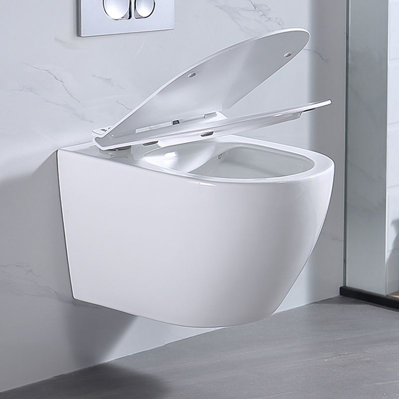 Modern Wall Hung Toilet Bowl One-Piece Urine Toilet with Seat for Bathroom Clearhalo 'Bathroom Remodel & Bathroom Fixtures' 'Home Improvement' 'home_improvement' 'home_improvement_toilets' 'Toilets & Bidets' 'Toilets' 1200x1200_3679b717-acd4-462b-a328-1485eb854f16