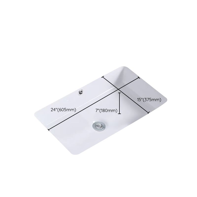 Modern Bathroom Sink Rectangular Vessel Lavatory Sink Pop-Up Drain Clearhalo 'Bathroom Remodel & Bathroom Fixtures' 'Bathroom Sinks & Faucet Components' 'Bathroom Sinks' 'bathroom_sink' 'Home Improvement' 'home_improvement' 'home_improvement_bathroom_sink' 1200x1200_368941c6-3786-4b97-86e8-d00918348e32