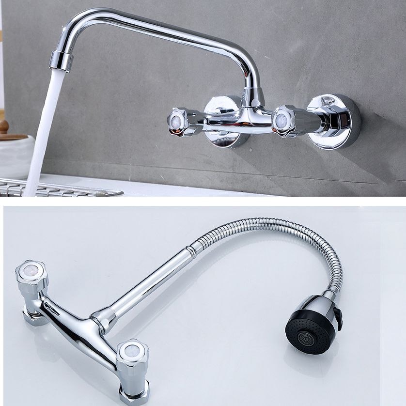 1-Handle 2-Holds Faucets with Water Dispenser Standard Kitchen Faucets Clearhalo 'Home Improvement' 'home_improvement' 'home_improvement_kitchen_faucets' 'Kitchen Faucets' 'Kitchen Remodel & Kitchen Fixtures' 'Kitchen Sinks & Faucet Components' 'kitchen_faucets' 1200x1200_369d6c23-0df1-417d-9b5f-cc3016ce6110