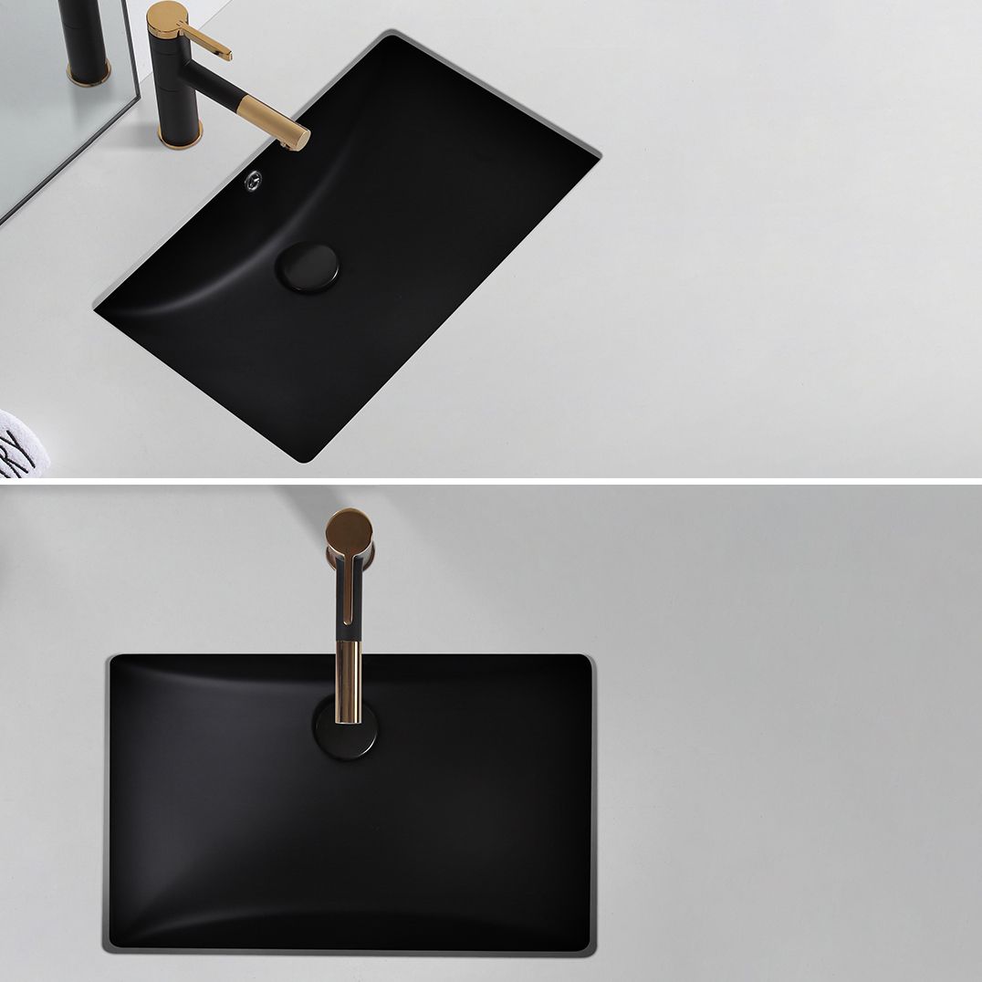 Black Undermount Vanity Sink Modern Porcelain Undermount Vanity Sink Clearhalo 'Bathroom Remodel & Bathroom Fixtures' 'Bathroom Sinks & Faucet Components' 'Bathroom Sinks' 'bathroom_sink' 'Home Improvement' 'home_improvement' 'home_improvement_bathroom_sink' 1200x1200_36af3b28-1077-4804-ba51-0e34799bc7ad