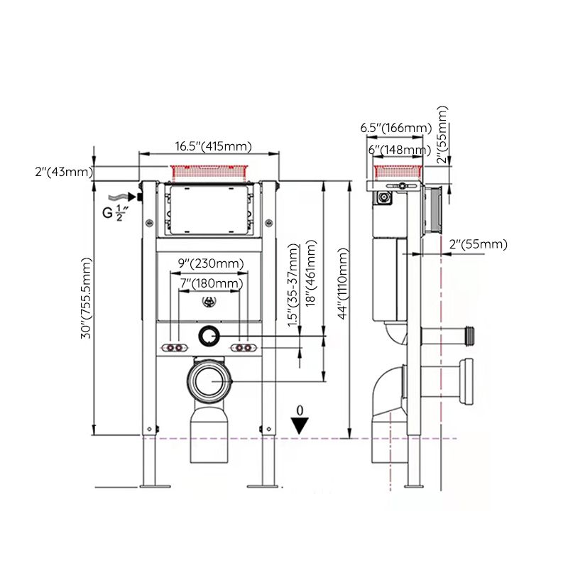 Contemporary Wall Hung Flush Toilet Heated Seat Included Urine Toilet for Washroom Clearhalo 'Bathroom Remodel & Bathroom Fixtures' 'Home Improvement' 'home_improvement' 'home_improvement_toilets' 'Toilets & Bidets' 'Toilets' 1200x1200_36b5a19d-bb83-4184-8ca3-5563126e245a