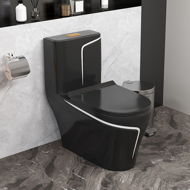 Traditional Flush Toilet Floor Mount One-Piece Toilet with Slow Close Seat Clearhalo 'Bathroom Remodel & Bathroom Fixtures' 'Home Improvement' 'home_improvement' 'home_improvement_toilets' 'Toilets & Bidets' 'Toilets' 1200x1200_36bf8a2e-f18f-4b42-abb0-574cdb2bda13