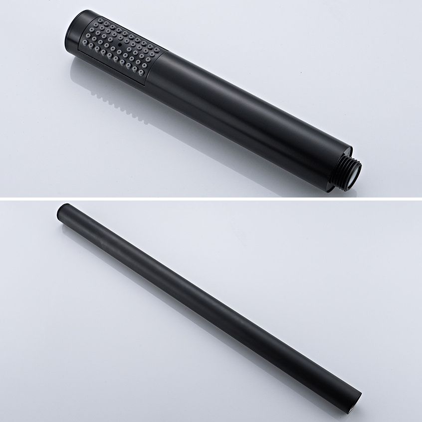 Floor Mounted Freestanding Tub Filler Metal Freestanding Tub Filler Trim with Spray Gun Clearhalo 'Bathroom Remodel & Bathroom Fixtures' 'Bathtub Faucets' 'bathtub_faucets' 'Home Improvement' 'home_improvement' 'home_improvement_bathtub_faucets' 1200x1200_36d33df4-14eb-40dc-8fb0-58312feaa6ff