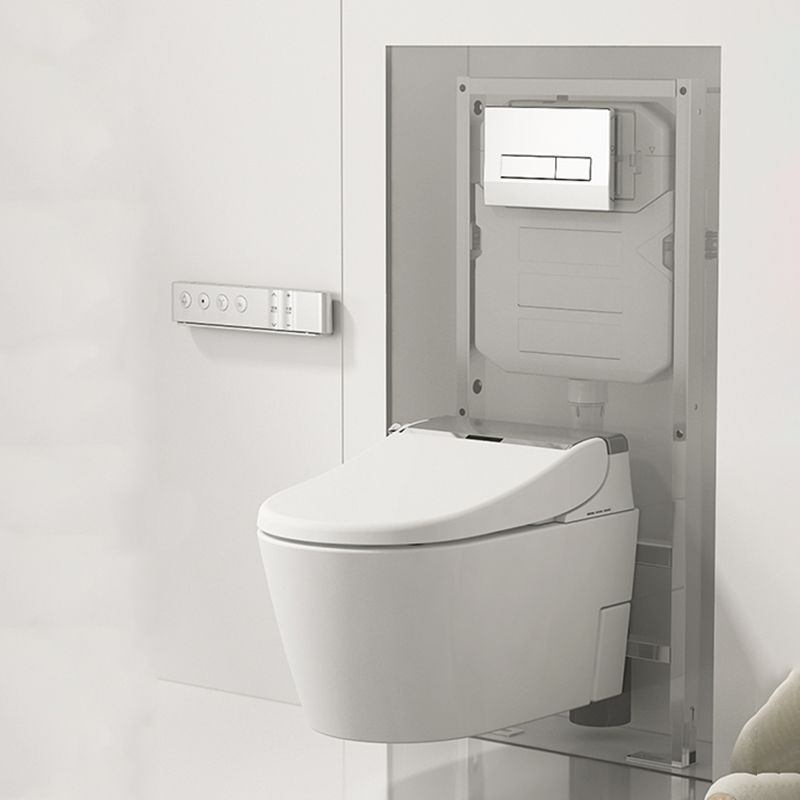 White Modern Deodorizing Wall Hung Toilet Set with Water Pressure Control Clearhalo 'Bathroom Remodel & Bathroom Fixtures' 'Bidets' 'Home Improvement' 'home_improvement' 'home_improvement_bidets' 'Toilets & Bidets' 1200x1200_36e793f5-ff1f-4d4e-bdcd-afe839a532ce