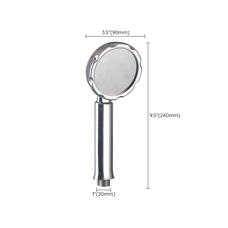 Contemporary Style Shower Head Wall-mounted Plastic Shower Head Clearhalo 'Bathroom Remodel & Bathroom Fixtures' 'Home Improvement' 'home_improvement' 'home_improvement_shower_heads' 'Shower Heads' 'shower_heads' 'Showers & Bathtubs Plumbing' 'Showers & Bathtubs' 1200x1200_374cd68b-0dd8-429c-959c-5cc9c1ac893e