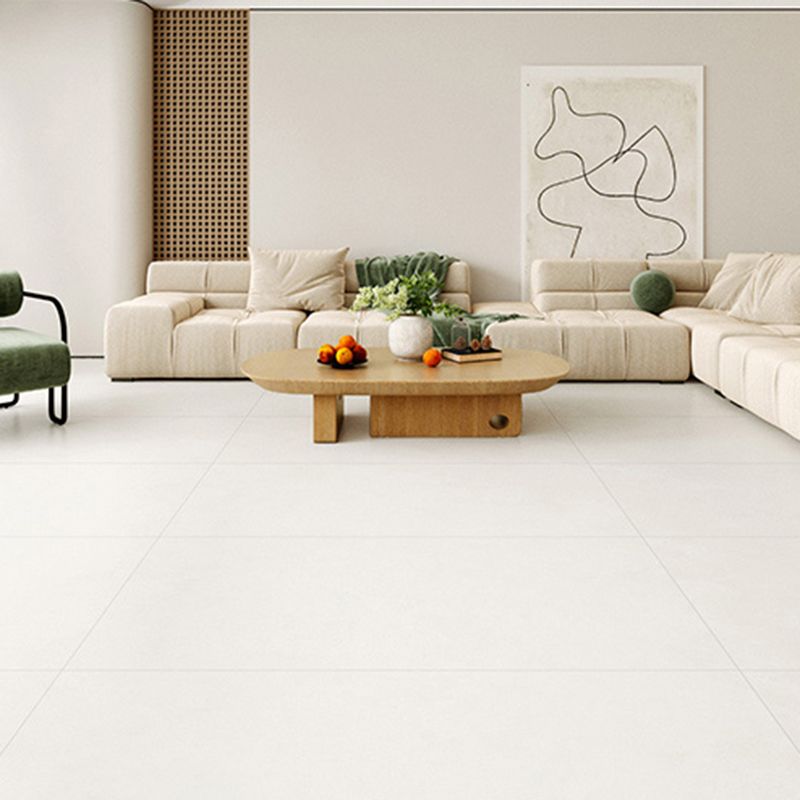 Solid Color Rectangle Floor Tile Straight Edge Indoor Floor Tile ...