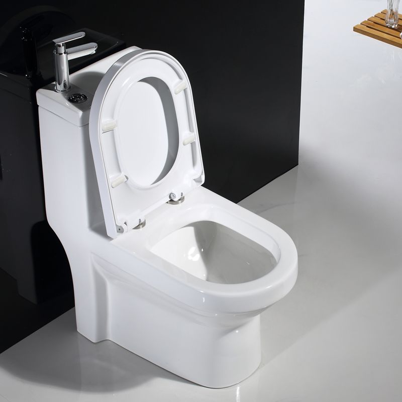 Modern Toilet Bowl Floor Mounted Porcelain All-In-One Flush Toilet Clearhalo 'Bathroom Remodel & Bathroom Fixtures' 'Home Improvement' 'home_improvement' 'home_improvement_toilets' 'Toilets & Bidets' 'Toilets' 1200x1200_378e5df3-d110-4a9d-b743-c1398f38668a