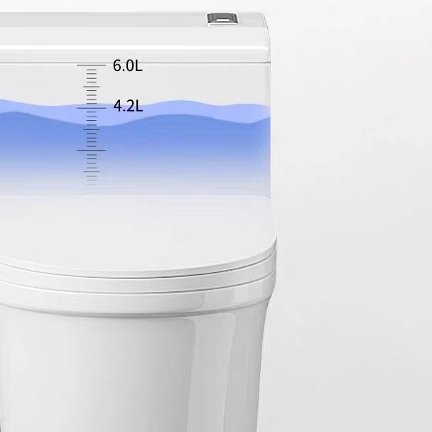 Modern 1-Piece Toilet Floor Mounted White Urine Toilet with Slow Close Seat for Bathroom Clearhalo 'Bathroom Remodel & Bathroom Fixtures' 'Home Improvement' 'home_improvement' 'home_improvement_toilets' 'Toilets & Bidets' 'Toilets' 1200x1200_3798252f-2b06-4e7e-80ff-c9f620432477