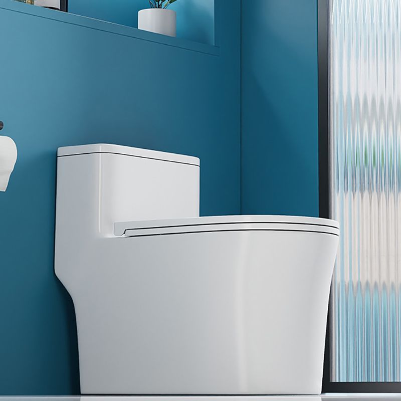Glossy White Toilet with Glazed Surface Modern All-In-One Toilet Bowl Clearhalo 'Bathroom Remodel & Bathroom Fixtures' 'Home Improvement' 'home_improvement' 'home_improvement_toilets' 'Toilets & Bidets' 'Toilets' 1200x1200_3798f02b-67c6-476a-9422-99a1001eff61
