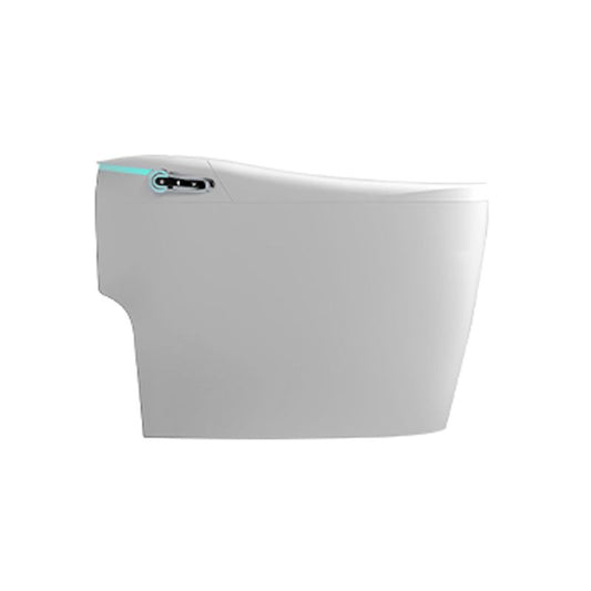 Elongated Floor Mount Bidet with Heated Seat White Ceramic Temperature Control Clearhalo 'Bathroom Remodel & Bathroom Fixtures' 'Bidets' 'Home Improvement' 'home_improvement' 'home_improvement_bidets' 'Toilets & Bidets' 1200x1200_3798f6a4-8115-4191-91b1-ef66533f2e16