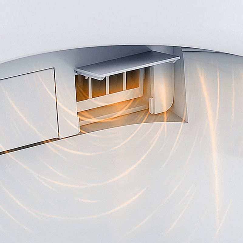 Elongated Ceramic Smart Toilet Seat Bidet in Tankless with Heated Seat Clearhalo 'Bathroom Remodel & Bathroom Fixtures' 'Bidets' 'Home Improvement' 'home_improvement' 'home_improvement_bidets' 'Toilets & Bidets' 1200x1200_37ba5179-bab7-4006-be44-dc1250034065