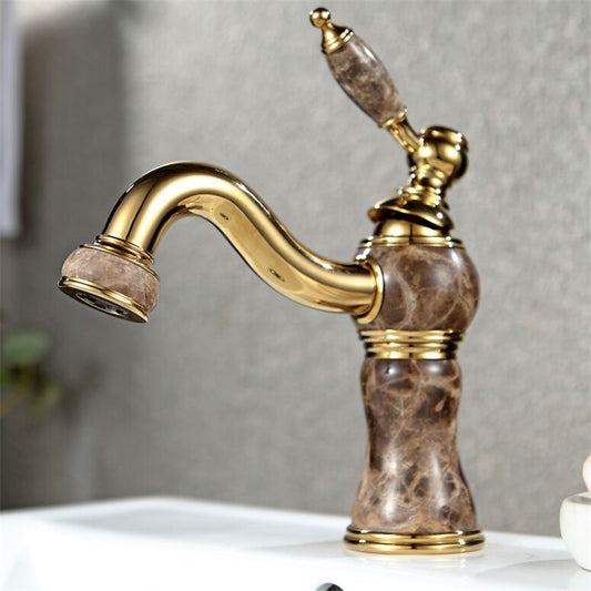 Traditional Centerset Faucet Knob Handle Low Arc Solid Brass Faucet Clearhalo 'Bathroom Remodel & Bathroom Fixtures' 'Bathroom Sink Faucets' 'Bathroom Sinks & Faucet Components' 'bathroom_sink_faucets' 'Home Improvement' 'home_improvement' 'home_improvement_bathroom_sink_faucets' 1200x1200_37cbcd1f-6375-493e-838e-a4a3a9575fd0