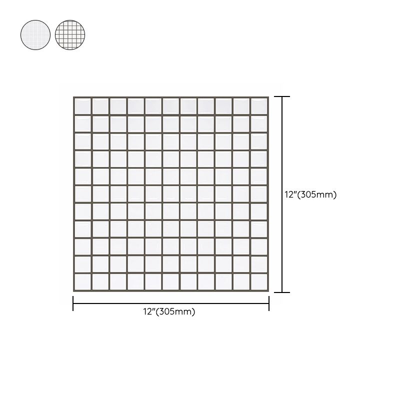 Classical Kitchen Single Tile Plaid Print Peel and Stick Backsplash Tiles Clearhalo 'Flooring 'Home Improvement' 'home_improvement' 'home_improvement_peel_stick_blacksplash' 'Peel & Stick Backsplash Tile' 'peel_stick_blacksplash' 'Walls & Ceilings' Walls and Ceiling' 1200x1200_37f0b77f-387d-4c7e-82e1-96df39681140