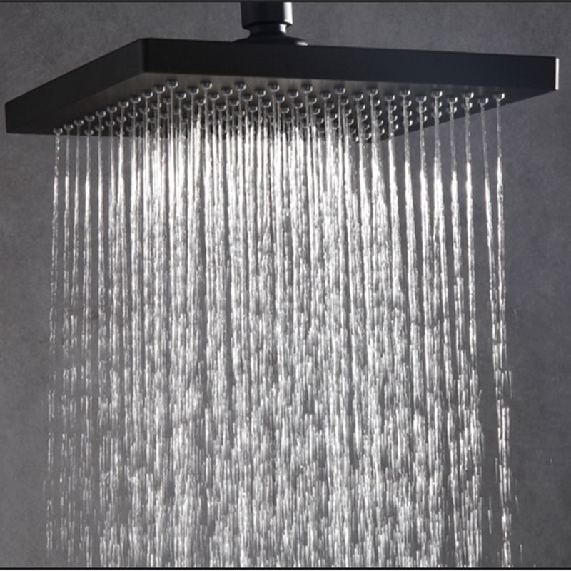Traditional Metal Fixed Shower Head Ceiling Mounted Square Fixed Shower Head Clearhalo 'Bathroom Remodel & Bathroom Fixtures' 'Home Improvement' 'home_improvement' 'home_improvement_shower_heads' 'Shower Heads' 'shower_heads' 'Showers & Bathtubs Plumbing' 'Showers & Bathtubs' 1200x1200_37fc36de-e22f-45f7-9a10-a489383c1d30