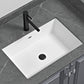 Bathroom Sink Ceramic Pull-out Faucet White Rectangular Washroom Sink Clearhalo 'Bathroom Remodel & Bathroom Fixtures' 'Bathroom Sinks & Faucet Components' 'Bathroom Sinks' 'bathroom_sink' 'Home Improvement' 'home_improvement' 'home_improvement_bathroom_sink' 1200x1200_3803c3c9-845e-44fd-be93-37deaf950ff3