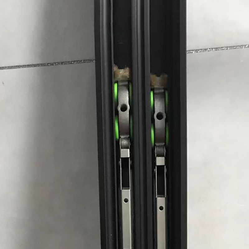 Double Sliding Shower Door Semi Frameless Tempered Glass Shower Screen Clearhalo 'Bathroom Remodel & Bathroom Fixtures' 'Home Improvement' 'home_improvement' 'home_improvement_shower_tub_doors' 'Shower and Tub Doors' 'shower_tub_doors' 'Showers & Bathtubs' 1200x1200_3803d047-d636-4287-9171-4a1b9b82f83d