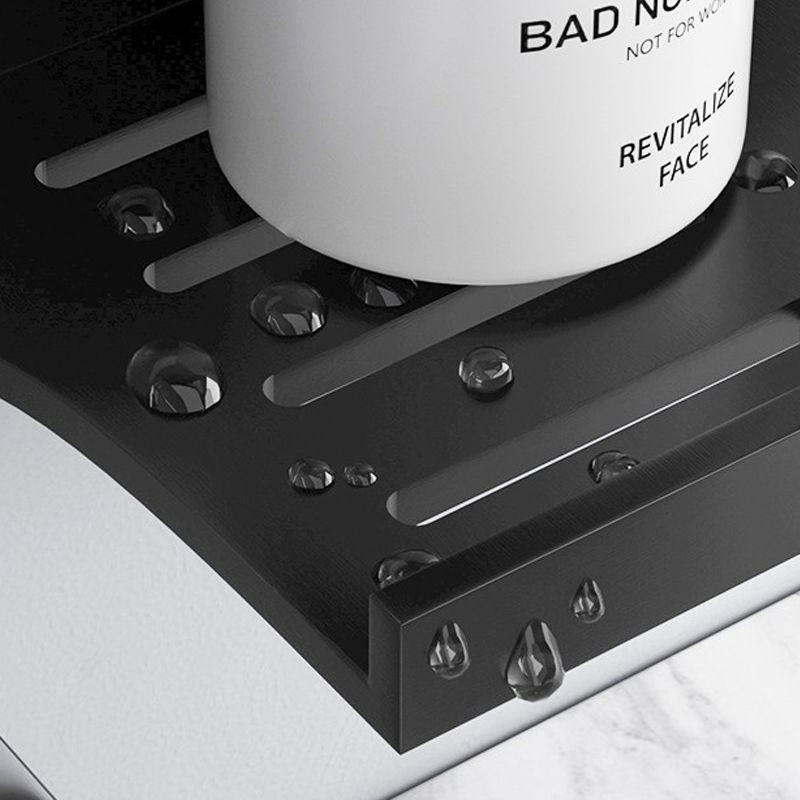 2-Piece Modern Style Bathroom Hardware Set Bath Shelf in Aluminum Clearhalo 'Bathroom Hardware Sets' 'Bathroom Hardware' 'Bathroom Remodel & Bathroom Fixtures' 'bathroom_hardware_sets' 'Home Improvement' 'home_improvement' 'home_improvement_bathroom_hardware_sets' 1200x1200_3821572f-7cb7-403e-abf8-6d74fc9db74f