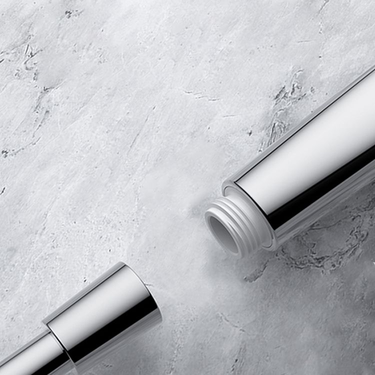 Round Self-Cleaning Hand Shower Adjustable Water Flow Wall-Mount Hand Shower Clearhalo 'Bathroom Remodel & Bathroom Fixtures' 'Home Improvement' 'home_improvement' 'home_improvement_shower_heads' 'Shower Heads' 'shower_heads' 'Showers & Bathtubs Plumbing' 'Showers & Bathtubs' 1200x1200_384a2e94-3e98-446c-9812-6c155d519408