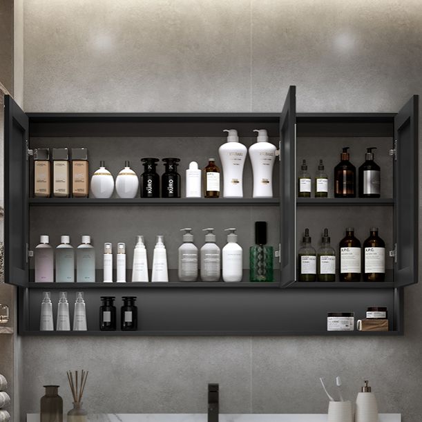 Modern Wall Mount Bathroom Sink Vanity Wood Sink Vanity with Mirror Clearhalo 'Bathroom Remodel & Bathroom Fixtures' 'Bathroom Vanities' 'bathroom_vanities' 'Home Improvement' 'home_improvement' 'home_improvement_bathroom_vanities' 1200x1200_384a4201-f41f-4d08-88c3-ebc5fae6e942