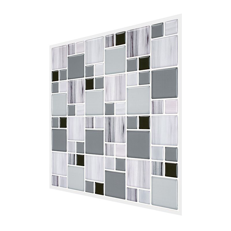 Modern Field Tile Waterproof Peel and Stick Backsplash Tile for Kitchen Clearhalo 'Flooring 'Home Improvement' 'home_improvement' 'home_improvement_peel_stick_blacksplash' 'Peel & Stick Backsplash Tile' 'peel_stick_blacksplash' 'Walls & Ceilings' Walls and Ceiling' 1200x1200_388a7270-04a3-4cff-910c-3aa597faae0e