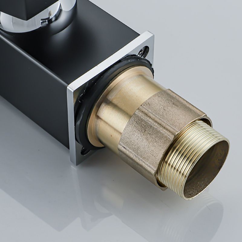 Waterfall Spout Vessel Sink Faucet Square Lever Handle with LED Three-Color Light Clearhalo 'Bathroom Remodel & Bathroom Fixtures' 'Bathroom Sink Faucets' 'Bathroom Sinks & Faucet Components' 'bathroom_sink_faucets' 'Home Improvement' 'home_improvement' 'home_improvement_bathroom_sink_faucets' 1200x1200_389aebd9-3131-4d19-a7a9-6f53c44bf85b