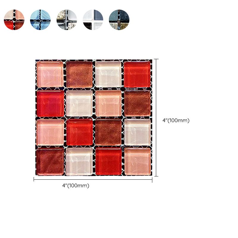 Mosaic Tile Peel and Stick Tile Kitchen Backsplash Peel and Stick Wall Tile Clearhalo 'Flooring 'Home Improvement' 'home_improvement' 'home_improvement_peel_stick_blacksplash' 'Peel & Stick Backsplash Tile' 'peel_stick_blacksplash' 'Walls & Ceilings' Walls and Ceiling' 1200x1200_389c99aa-98fb-4846-8ea4-7cac3b2b5d4a