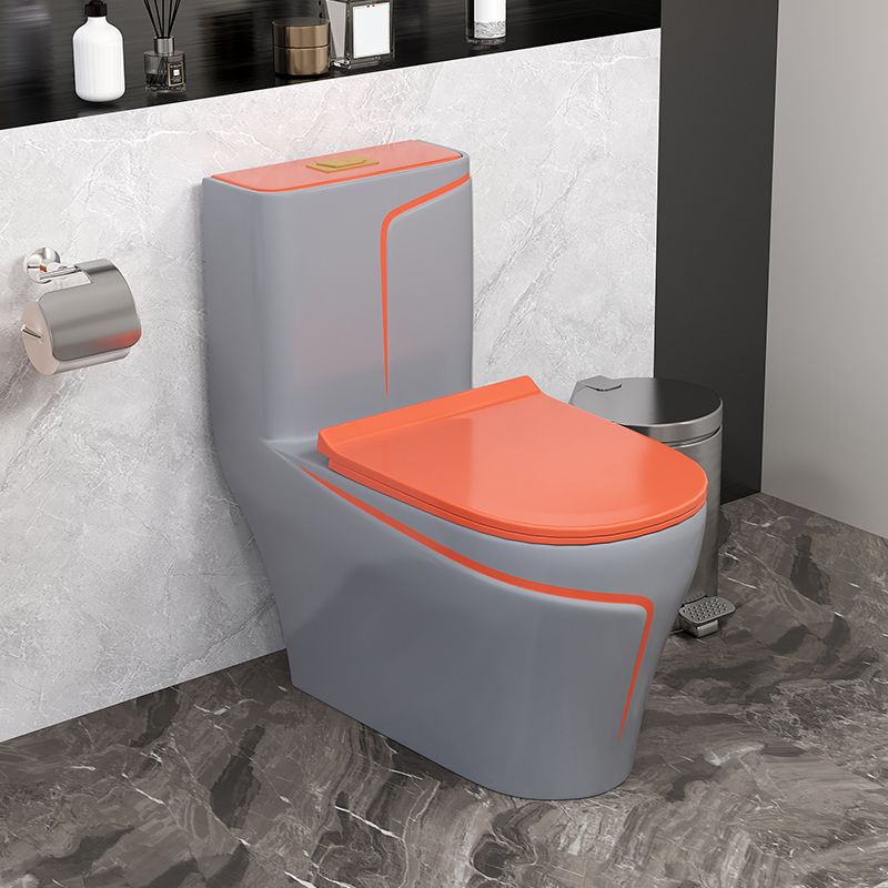 Traditional Flush Toilet Floor Mount One-Piece Toilet with Slow Close Seat Clearhalo 'Bathroom Remodel & Bathroom Fixtures' 'Home Improvement' 'home_improvement' 'home_improvement_toilets' 'Toilets & Bidets' 'Toilets' 1200x1200_38bb21ed-c077-429a-8853-09b4b70f9a15