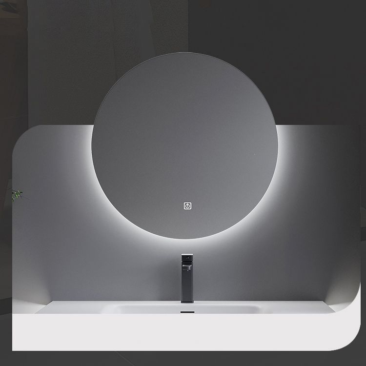 Wood Frame Vanity Rectangular Single Sink Mirror Wall-Mounted White Bathroom Vanity Clearhalo 'Bathroom Remodel & Bathroom Fixtures' 'Bathroom Vanities' 'bathroom_vanities' 'Home Improvement' 'home_improvement' 'home_improvement_bathroom_vanities' 1200x1200_38f08437-5d7d-45bd-a851-8c83ae5810b2