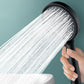 Bathroom Shower Head 3-Jet Massage Wall Mounted Round Shower Head Clearhalo 'Bathroom Remodel & Bathroom Fixtures' 'Home Improvement' 'home_improvement' 'home_improvement_shower_heads' 'Shower Heads' 'shower_heads' 'Showers & Bathtubs Plumbing' 'Showers & Bathtubs' 1200x1200_3912933f-a99a-4539-872c-4fb596fc5277