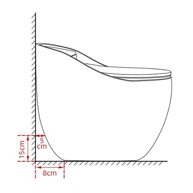 Concealed Tank Flush Toilet Modern One-Piece Toilet with Slow Close Seat Clearhalo 'Bathroom Remodel & Bathroom Fixtures' 'Home Improvement' 'home_improvement' 'home_improvement_toilets' 'Toilets & Bidets' 'Toilets' 1200x1200_395c621d-abae-4bed-a37d-ce24268b9101