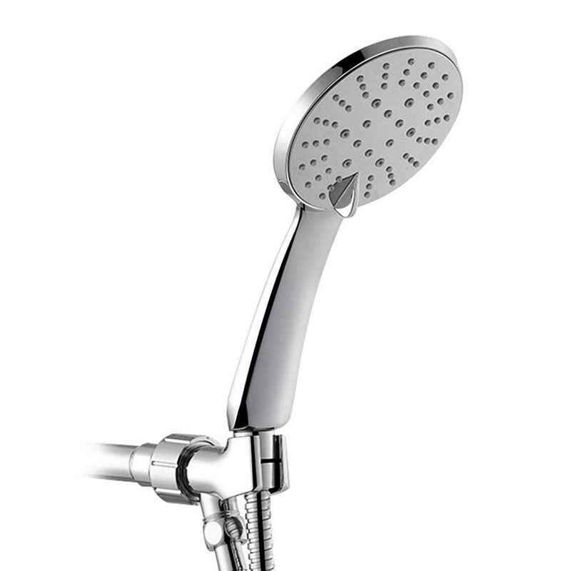 Contemporary Style Shower Head Metal Bathroom Shower Head with Hose Clearhalo 'Bathroom Remodel & Bathroom Fixtures' 'Home Improvement' 'home_improvement' 'home_improvement_shower_heads' 'Shower Heads' 'shower_heads' 'Showers & Bathtubs Plumbing' 'Showers & Bathtubs' 1200x1200_3966ad1c-e970-4bf9-88a3-ad923b131661