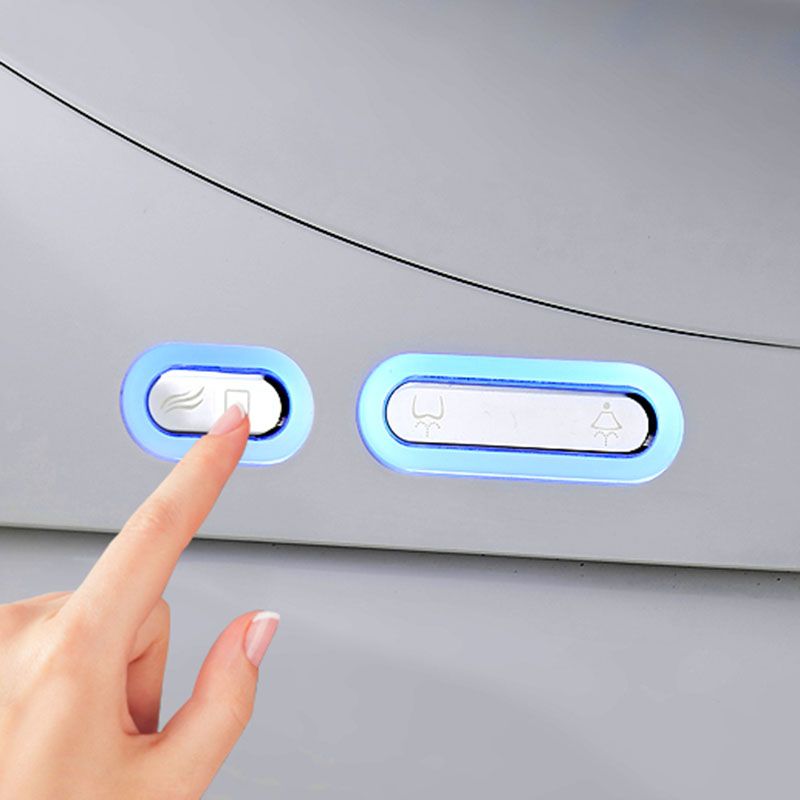 Electronic Toilet Elongated Floor Standing Bidet with Warm Air Dryer Clearhalo 'Bathroom Remodel & Bathroom Fixtures' 'Bidets' 'Home Improvement' 'home_improvement' 'home_improvement_bidets' 'Toilets & Bidets' 1200x1200_399bb739-2c06-4560-a866-c9256962543a