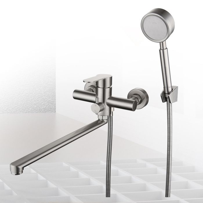 2-Handle 2-Function Water Filler Pull down Kitchen Faucet with Pull out Side Sprayer Clearhalo 'Home Improvement' 'home_improvement' 'home_improvement_kitchen_faucets' 'Kitchen Faucets' 'Kitchen Remodel & Kitchen Fixtures' 'Kitchen Sinks & Faucet Components' 'kitchen_faucets' 1200x1200_39d1b0df-7dfd-4099-aab8-2c3330691ebe