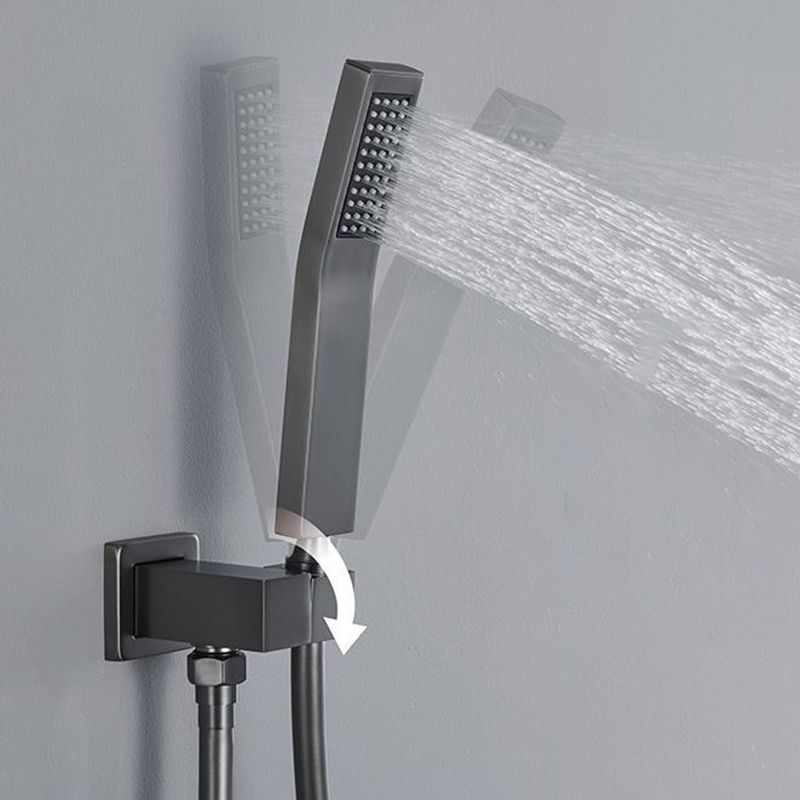 Modern Shower Trim Brass Handheld Shower Head Ceiling Mounted Shower System Clearhalo 'Bathroom Remodel & Bathroom Fixtures' 'Home Improvement' 'home_improvement' 'home_improvement_shower_faucets' 'Shower Faucets & Systems' 'shower_faucets' 'Showers & Bathtubs Plumbing' 'Showers & Bathtubs' 1200x1200_39db0afe-6008-45b7-8b19-c28069c4d3ff
