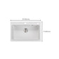 Quartz Single Bowl Kitchen Sink Rectangle Shape Kitchen Sink with Basket Strainer Clearhalo 'Home Improvement' 'home_improvement' 'home_improvement_kitchen_sinks' 'Kitchen Remodel & Kitchen Fixtures' 'Kitchen Sinks & Faucet Components' 'Kitchen Sinks' 'kitchen_sinks' 1200x1200_39e40006-c036-49d5-b792-c31c4c4c8344