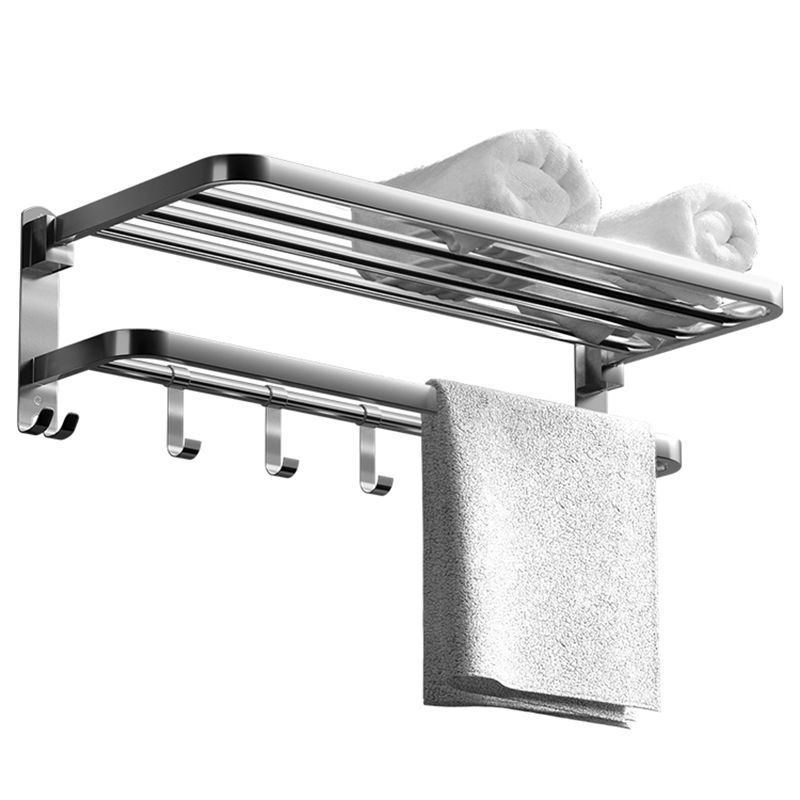 Modern Sliver Bath Hardware Set Metal Bathroom Accessory Kit Clearhalo 'Bathroom Hardware Sets' 'Bathroom Hardware' 'Bathroom Remodel & Bathroom Fixtures' 'bathroom_hardware_sets' 'Home Improvement' 'home_improvement' 'home_improvement_bathroom_hardware_sets' 1200x1200_39f5bd61-d745-45ef-951e-070254c9d8e9