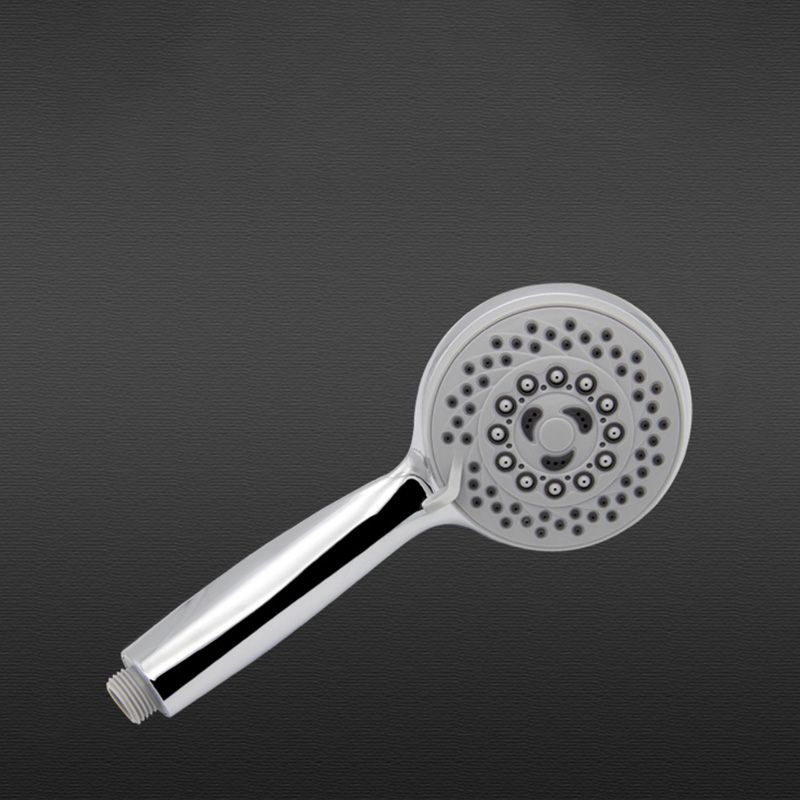 Contemporary Style Shower Head Round Plastic Handheld Shower Head Clearhalo 'Bathroom Remodel & Bathroom Fixtures' 'Home Improvement' 'home_improvement' 'home_improvement_shower_heads' 'Shower Heads' 'shower_heads' 'Showers & Bathtubs Plumbing' 'Showers & Bathtubs' 1200x1200_39f93074-e382-4ae6-ae85-d054175f717a