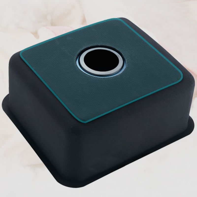 Square Stainless Steel Sink in black with Strainer Drop-In Kitchen Sink Clearhalo 'Home Improvement' 'home_improvement' 'home_improvement_kitchen_sinks' 'Kitchen Remodel & Kitchen Fixtures' 'Kitchen Sinks & Faucet Components' 'Kitchen Sinks' 'kitchen_sinks' 1200x1200_39f9b1bf-972d-4f84-b2d5-849813c6273b