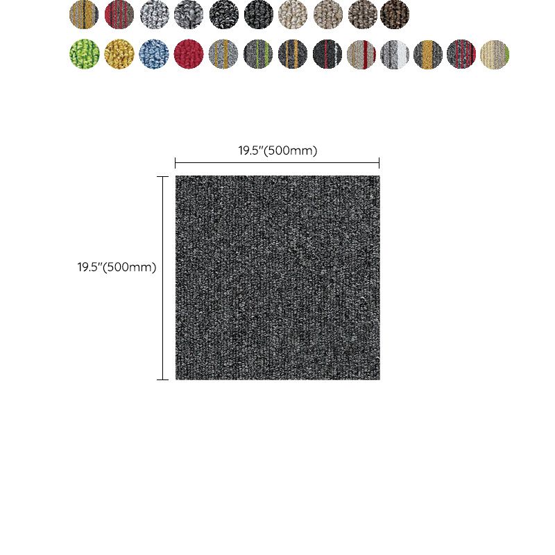 Carpet Tile Level Loop Glue Down Fade Resistant Carpet Floor Tile Clearhalo 'Carpet Tiles & Carpet Squares' 'carpet_tiles_carpet_squares' 'Flooring 'Home Improvement' 'home_improvement' 'home_improvement_carpet_tiles_carpet_squares' Walls and Ceiling' 1200x1200_3a48d6d4-8b18-4e8e-9936-4331cfb8d490