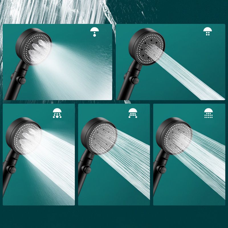 Modern Shower Head Plastic Bathroom Shower Head with Adjustable Spray Pattern Clearhalo 'Bathroom Remodel & Bathroom Fixtures' 'Home Improvement' 'home_improvement' 'home_improvement_shower_heads' 'Shower Heads' 'shower_heads' 'Showers & Bathtubs Plumbing' 'Showers & Bathtubs' 1200x1200_3a655e0a-9250-4674-9da3-1fddf9798b44