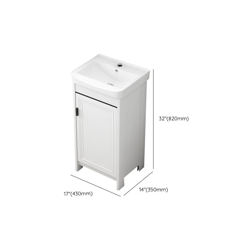 Modern Bathroom Sink Vanity Freestanding Single-Sink Bathroom Vanity Set Clearhalo 'Bathroom Remodel & Bathroom Fixtures' 'Bathroom Vanities' 'bathroom_vanities' 'Home Improvement' 'home_improvement' 'home_improvement_bathroom_vanities' 1200x1200_3ac3d6af-f5e2-4ae1-b72a-92bff4fe9fae