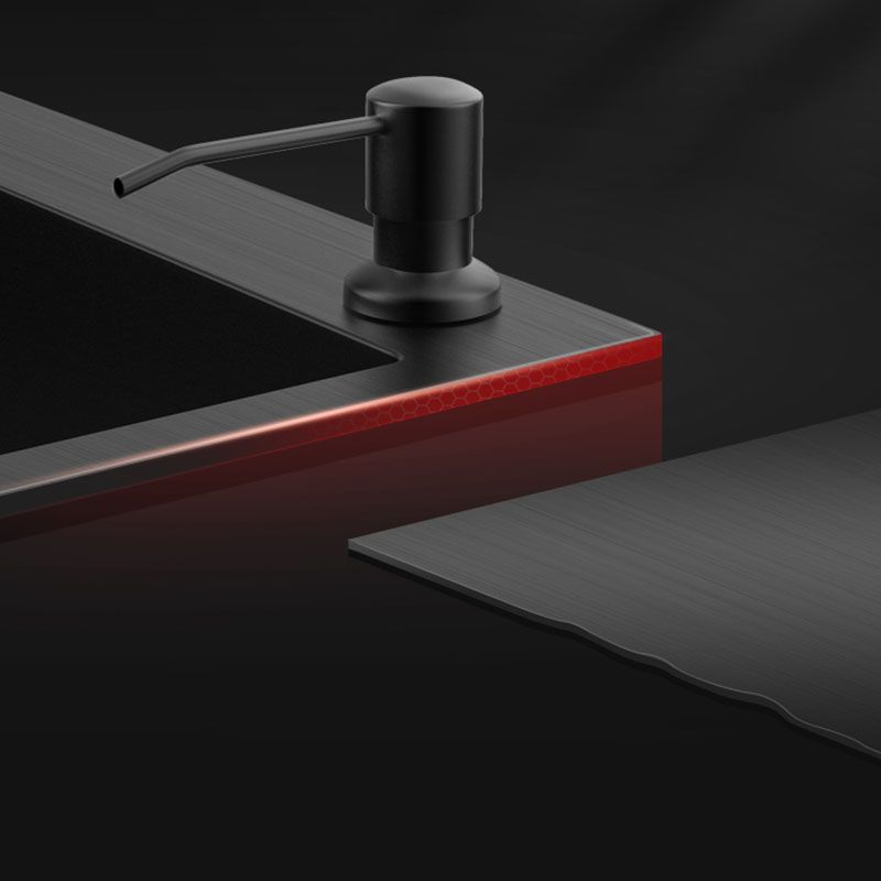 Stainless Steel Kitchen Sink Rectangular Shape Single Bowl Kitchen Sink Clearhalo 'Home Improvement' 'home_improvement' 'home_improvement_kitchen_sinks' 'Kitchen Remodel & Kitchen Fixtures' 'Kitchen Sinks & Faucet Components' 'Kitchen Sinks' 'kitchen_sinks' 1200x1200_3ad6bea2-8eef-40b4-be4a-f072328ac886