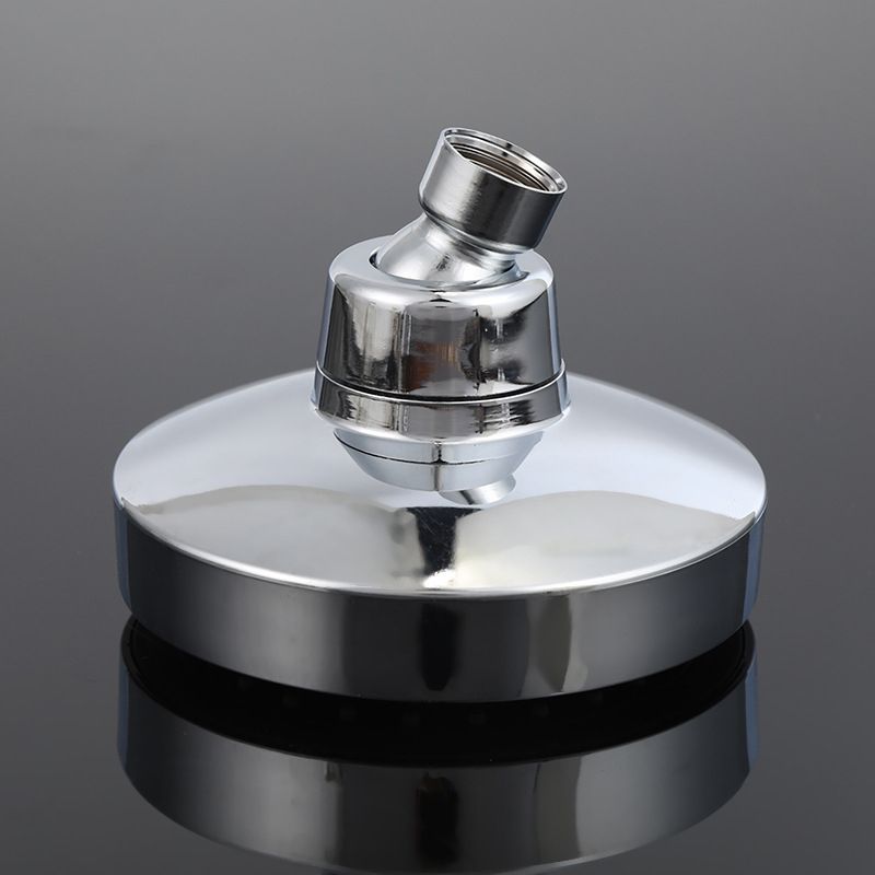 Round Fixed Shower Head Traditional Style Metal 5-inch Fixed Shower Head Clearhalo 'Bathroom Remodel & Bathroom Fixtures' 'Home Improvement' 'home_improvement' 'home_improvement_shower_heads' 'Shower Heads' 'shower_heads' 'Showers & Bathtubs Plumbing' 'Showers & Bathtubs' 1200x1200_3ae066f8-26bf-46c9-833f-ba9ae1bd21bf