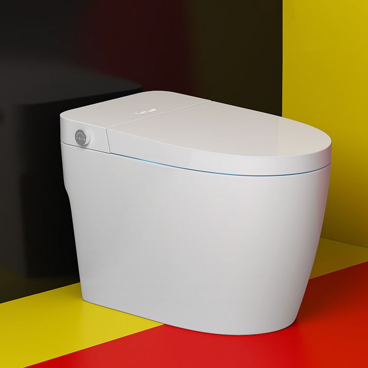 White Elongated Floor Standing Bidet Home Deodorizing Ceramic Smart Toilet Clearhalo 'Bathroom Remodel & Bathroom Fixtures' 'Bidets' 'Home Improvement' 'home_improvement' 'home_improvement_bidets' 'Toilets & Bidets' 1200x1200_3ae543e6-c110-4735-902b-8457f1d156cd