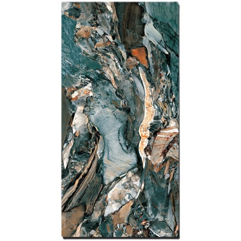 Marble Appearance Singular Tile Mirrored Rectangular Floor Tile Clearhalo 'Floor Tiles & Wall Tiles' 'floor_tiles_wall_tiles' 'Flooring 'Home Improvement' 'home_improvement' 'home_improvement_floor_tiles_wall_tiles' Walls and Ceiling' 1200x1200_3af92fbb-4d39-4b56-9077-7669e0567f80